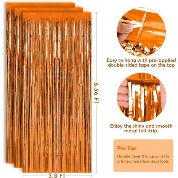 Fall Decorations for Home -Thanksgiving Backdrop Streamers - Picture 6 of 7